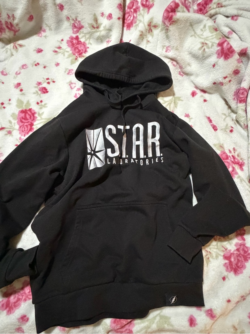 DC Black STAR Laboratories Graphic Hoodie